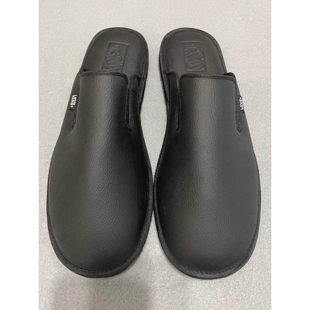 VANS‎ MTE Mountain Mule Leather VN000D271OJ Blackout Unisex Winter Slipper 13